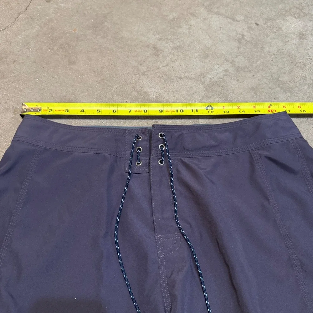 Patagonia Board Shorts Mens 34 Navy Blue Vintage 2001 Cargo Swim Trunks 86571